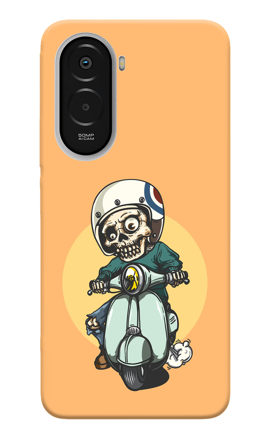 Undead Biker Poco M7 Plus 5G Back Cover, Hard case