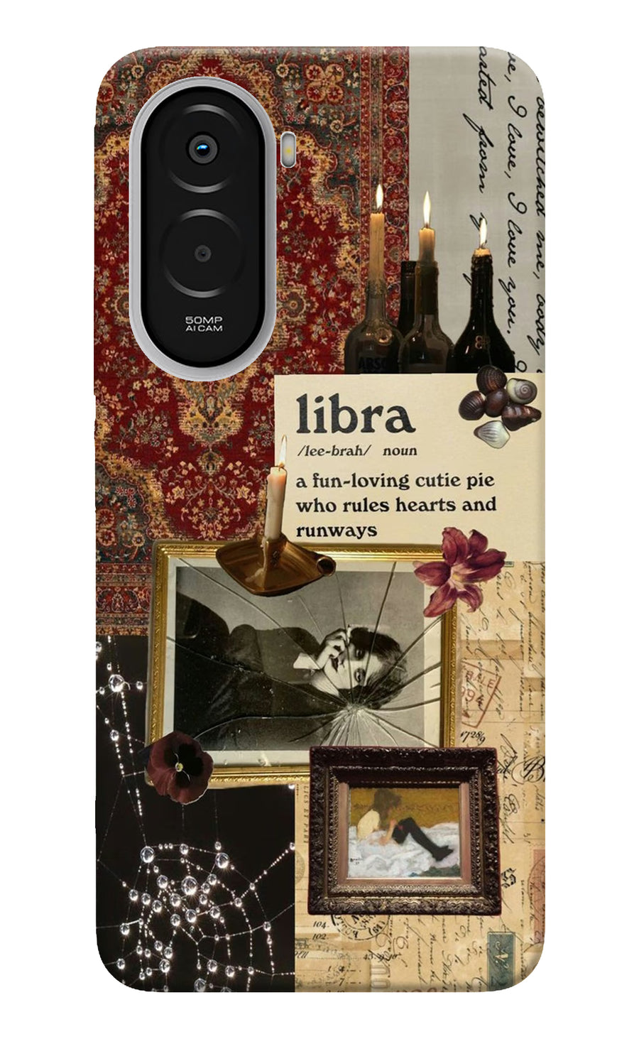 Libra Zodiac Poco M7 Plus 5G Back Cover, Hard case