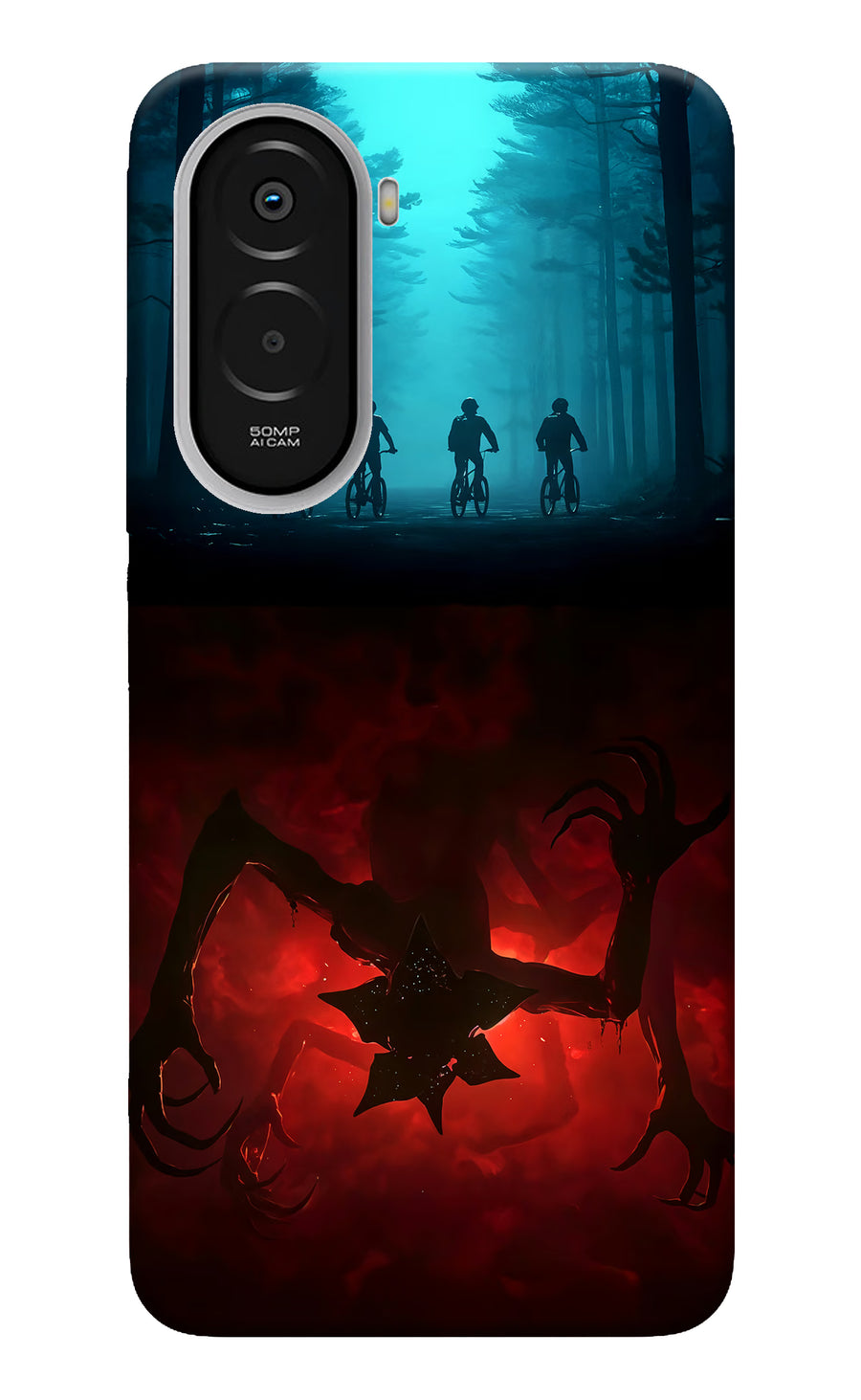 Ordinary Things Downside Up Poco M7 Plus 5G Back Cover, Hard case
