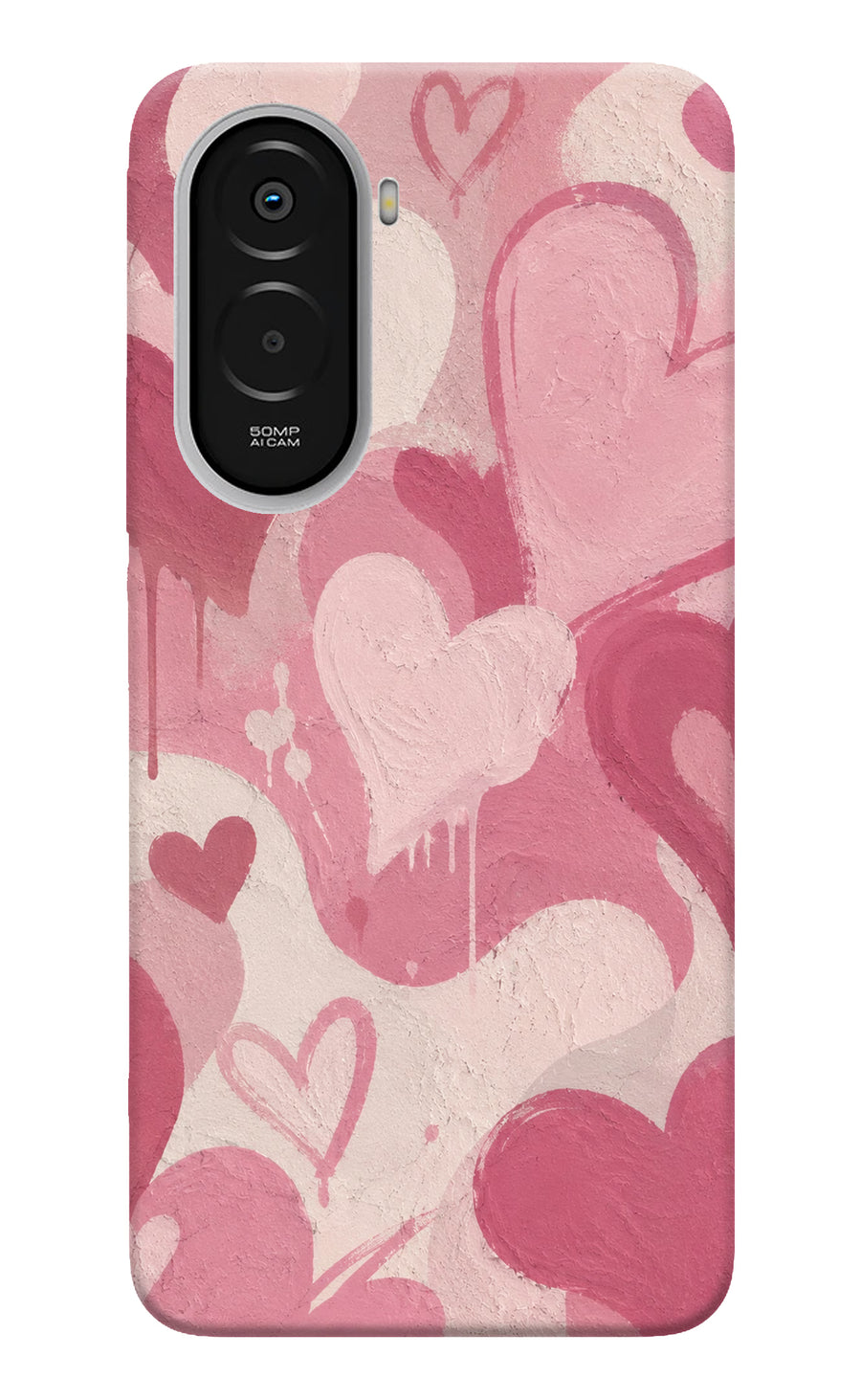 Hearty case Poco M7 Plus 5G Back Cover, Hard case