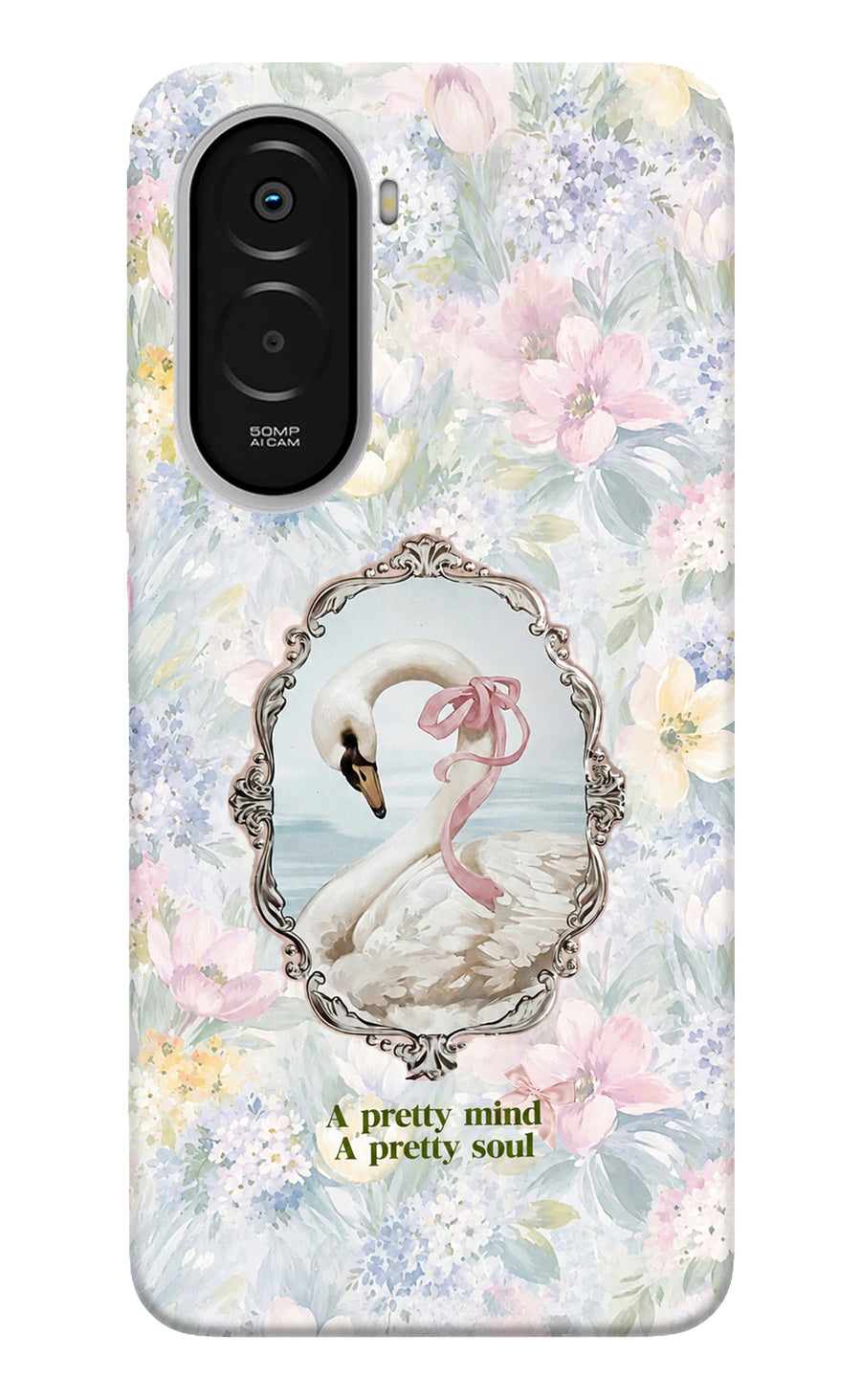 Pretty Mind Pretty Soul Poco M7 Plus 5G Back Cover, Hard case