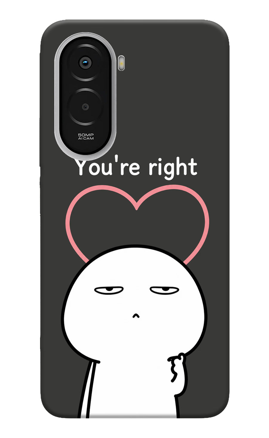 You're Right Poco M7 Plus 5G Back Cover, Hard case