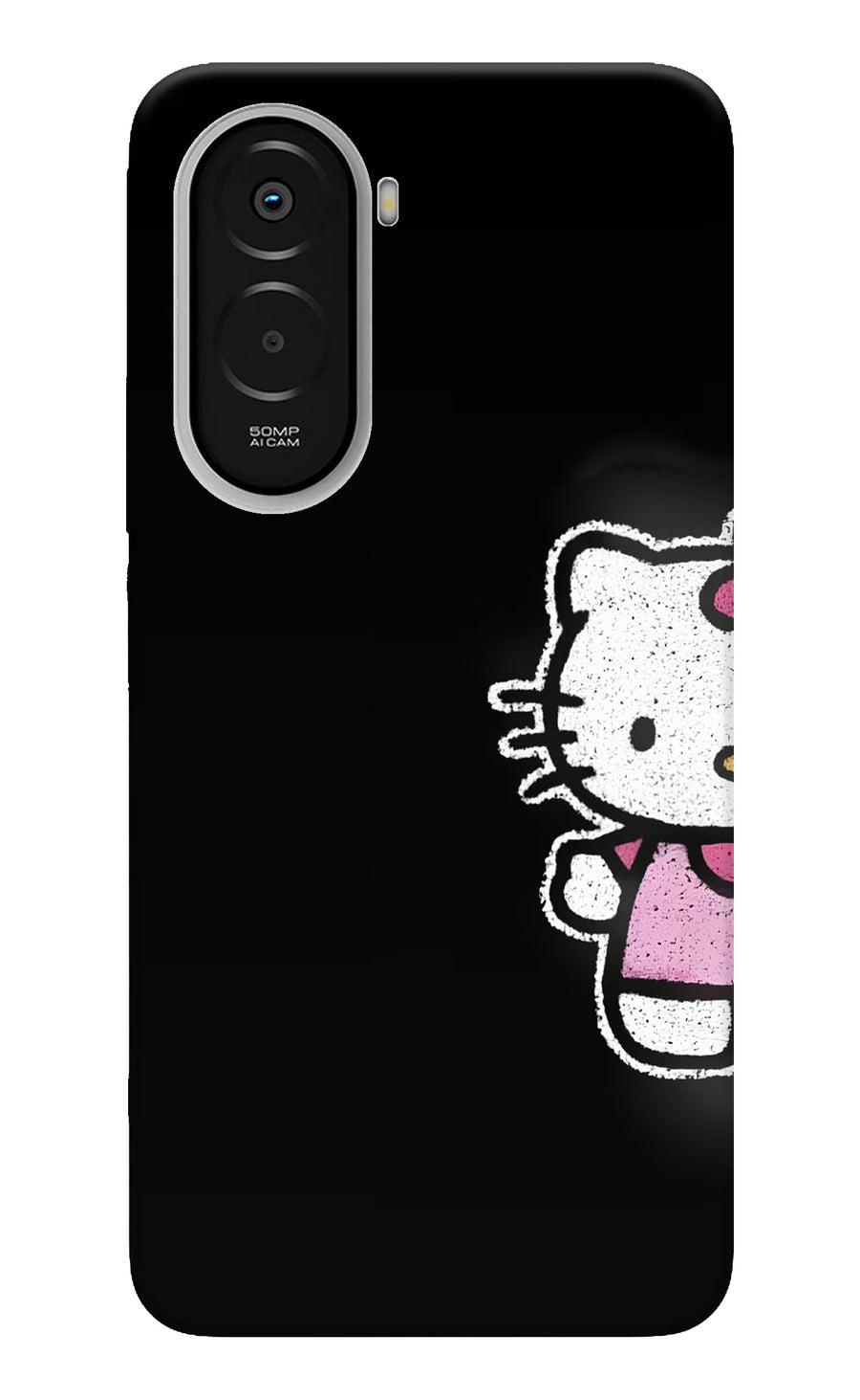 Kitty Charm Poco M7 Plus 5G Back Cover, Hard case