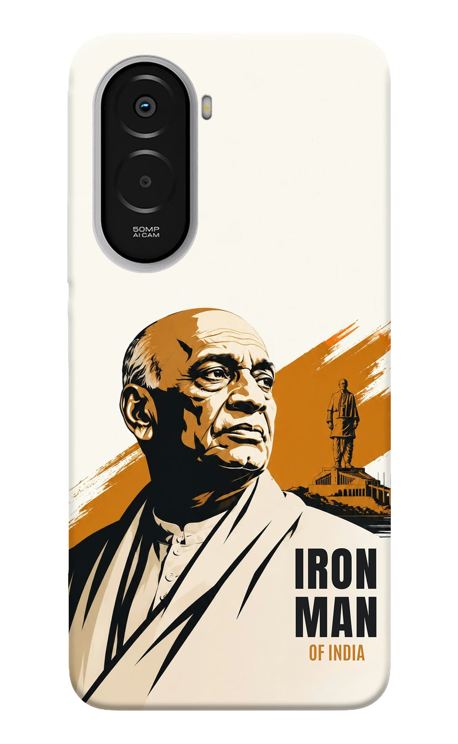 Sardar Patel Iron Will Poco M7 Plus 5G Back Cover, Hard case
