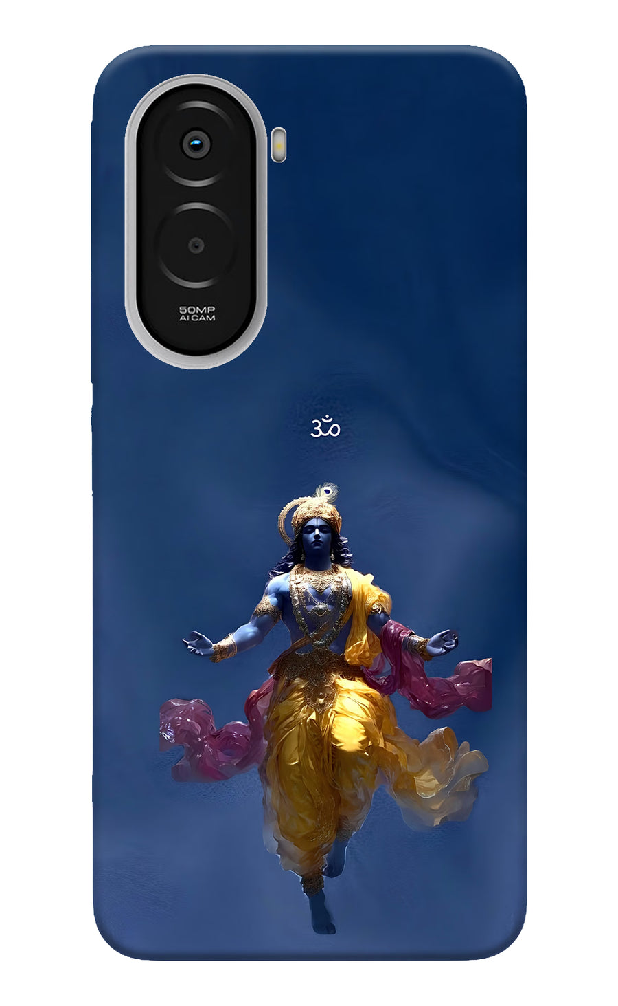 Cosmic Krishna Poco M7 Plus 5G Back Cover, Hard case