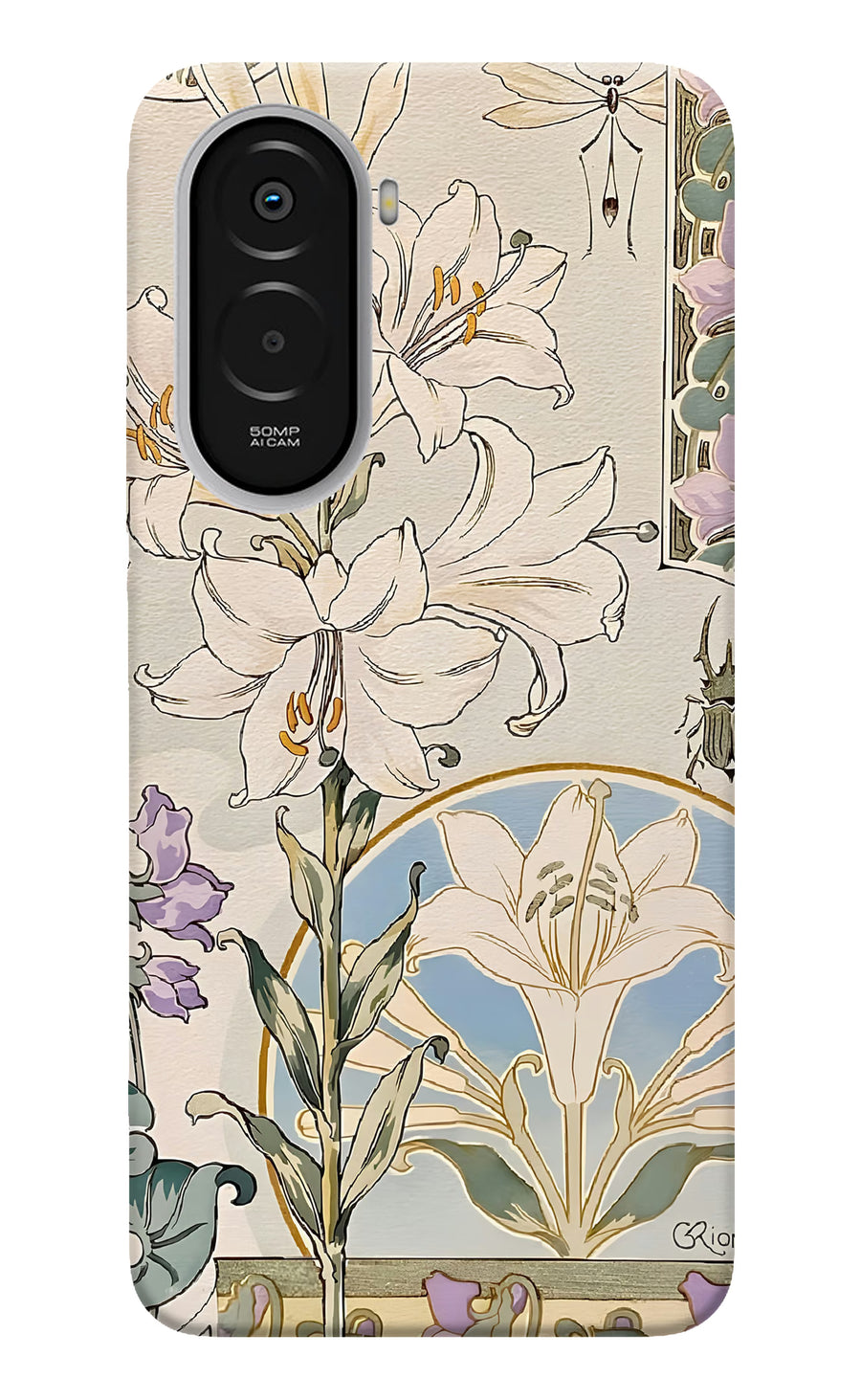 White Lily Poco M7 Plus 5G Back Cover, Hard case