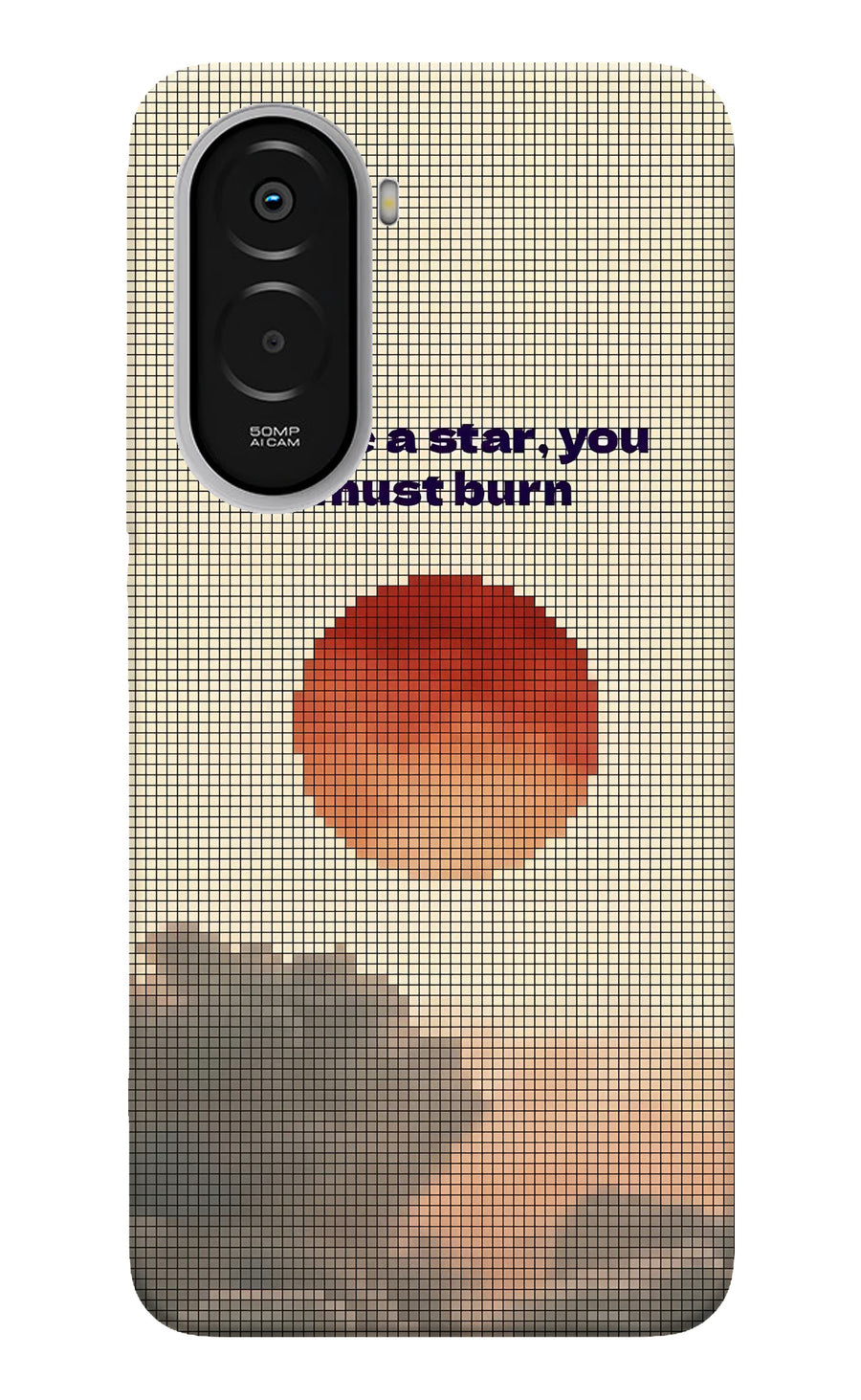 Pixel Sun Poco M7 Plus 5G Back Cover, Hard case