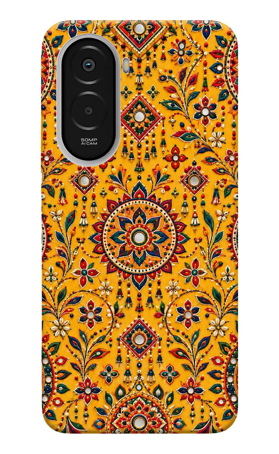 Sunlit Aura Poco M7 Plus 5G Back Cover, Hard case