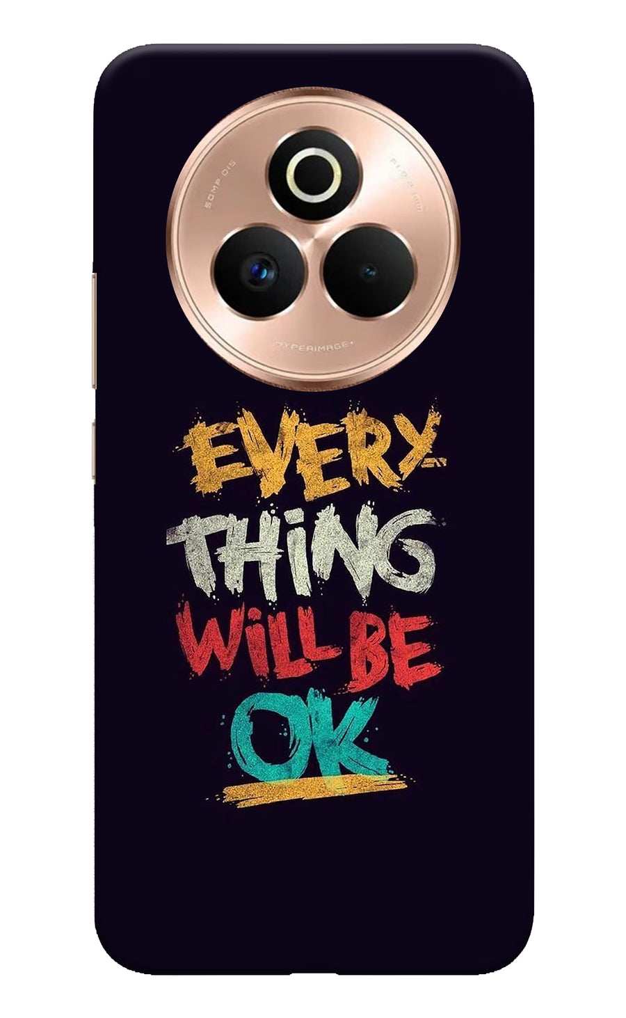 Everything Will Be Ok Realme P3 Pro 5G Back Cover, Hard case