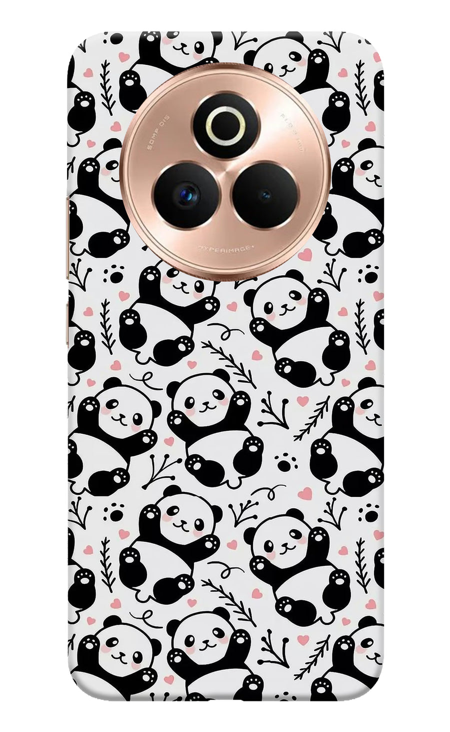 Cute Panda Realme P3 Pro 5G Back Cover, Hard case