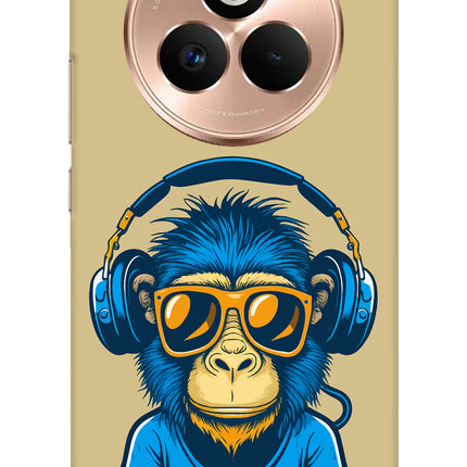 Monkey Headphone Realme P3 Pro 5G Hard Case Back Cover by Casekaro