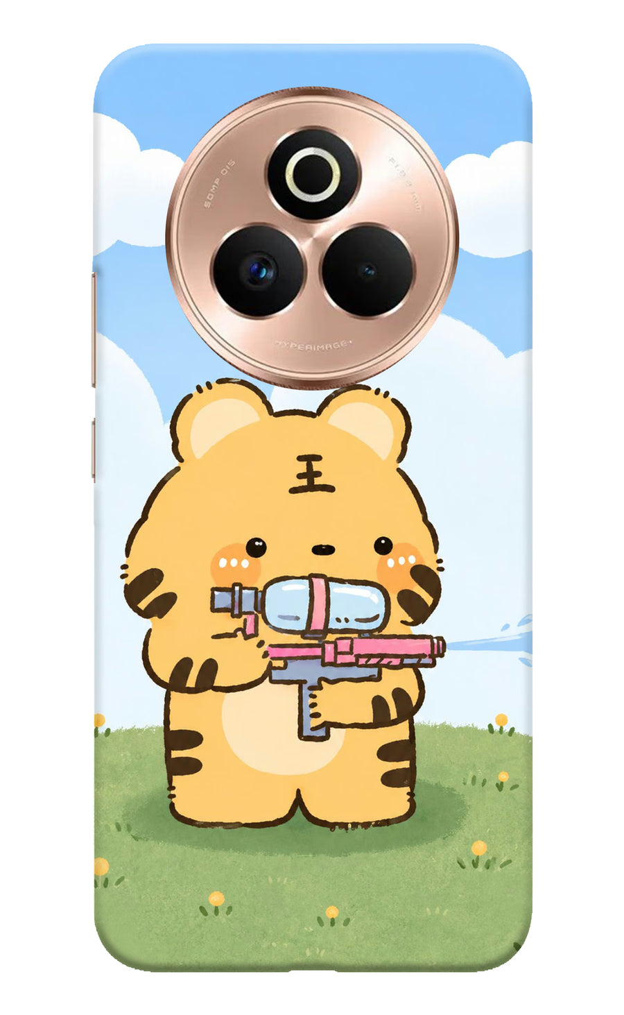 Tiger Treat Realme P3 Pro 5G Back Cover, Hard case