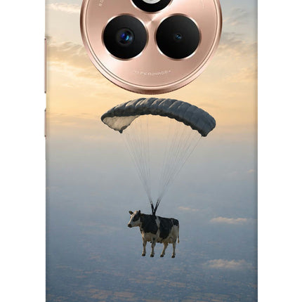 Skydiving Cow Realme P3 Pro 5G Hard Case Back Cover by Casekaro