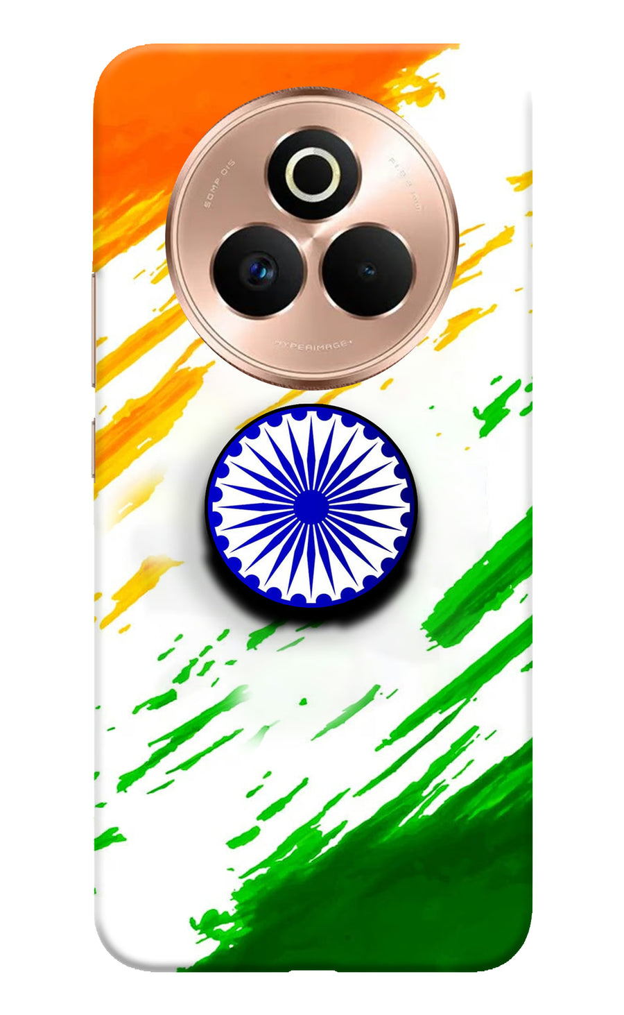 Indian Flag Ashoka Chakra Realme P3 Pro 5G Pop Case, Hard case