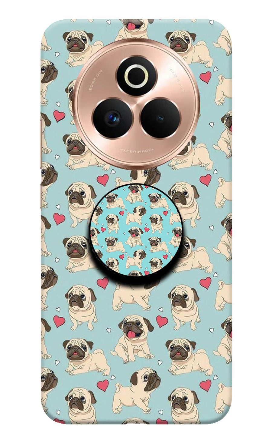 Pug Dog Realme P3 Pro 5G Pop Case, Hard case