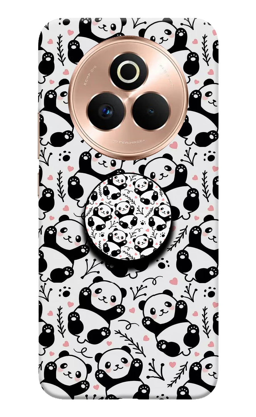 Cute Panda Realme P3 Pro 5G Pop Case, Hard case