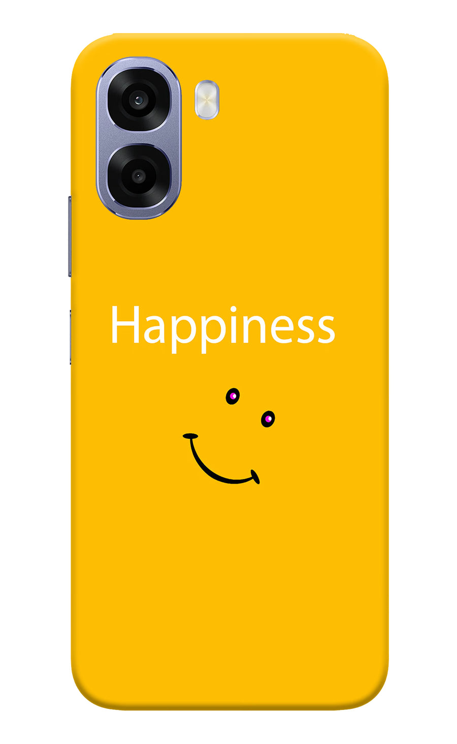 Happiness With Smiley Oppo A6 5G Back Cover, Hard case