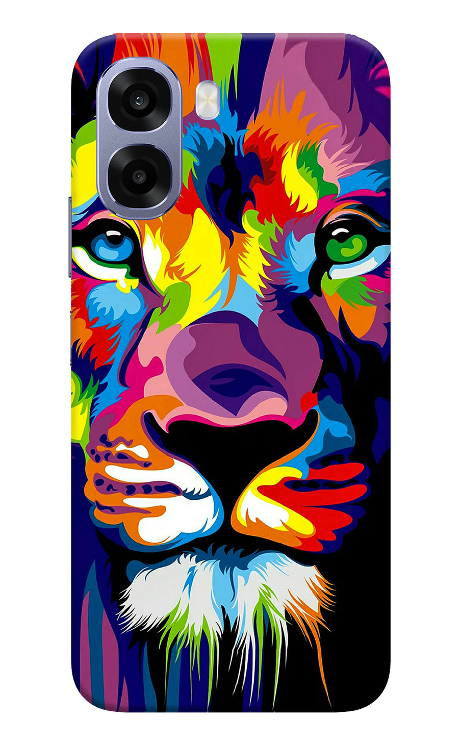 Lion Oppo A6 5G Back Cover, Hard case