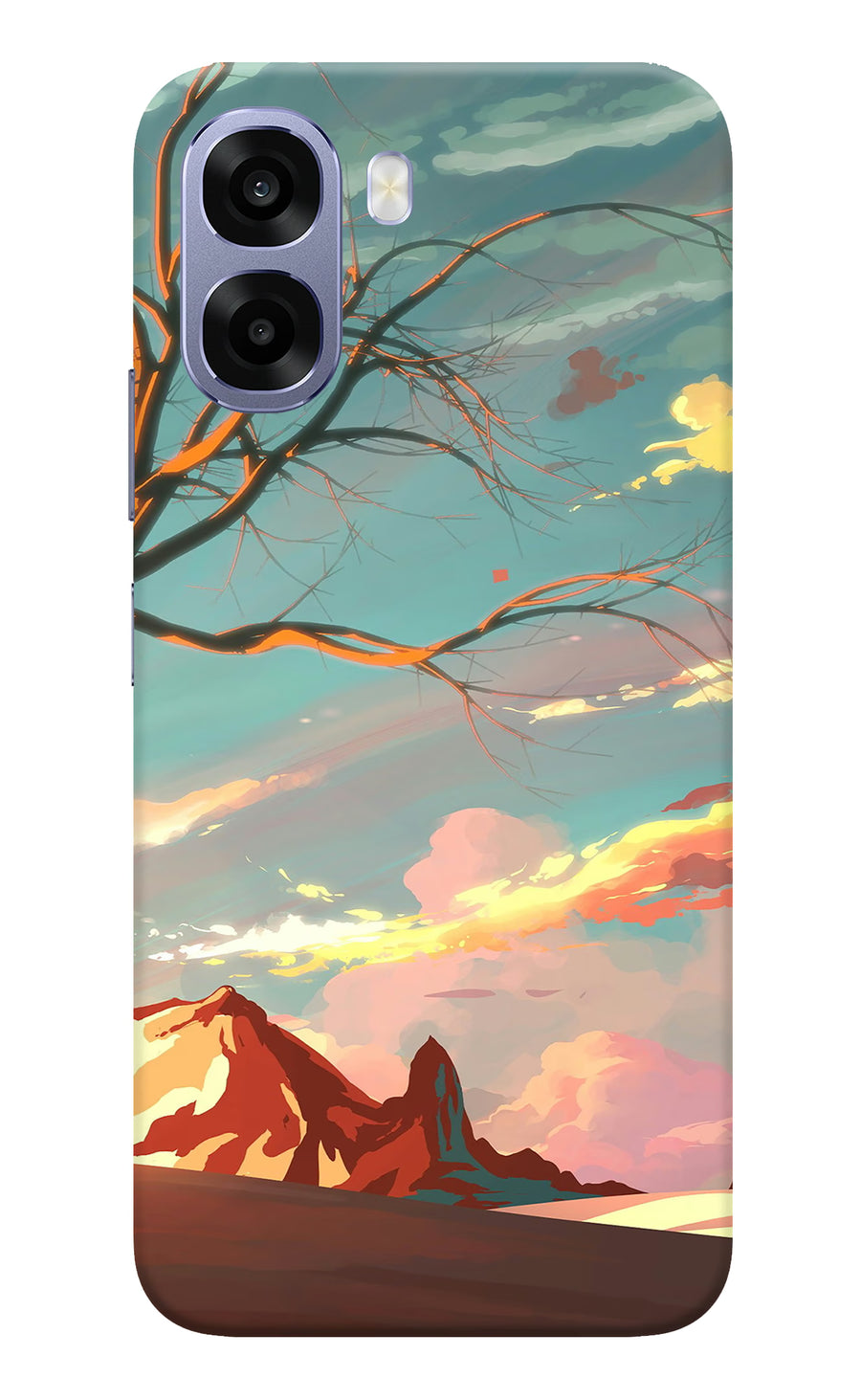 Scenery Oppo A6 5G Back Cover, Hard case