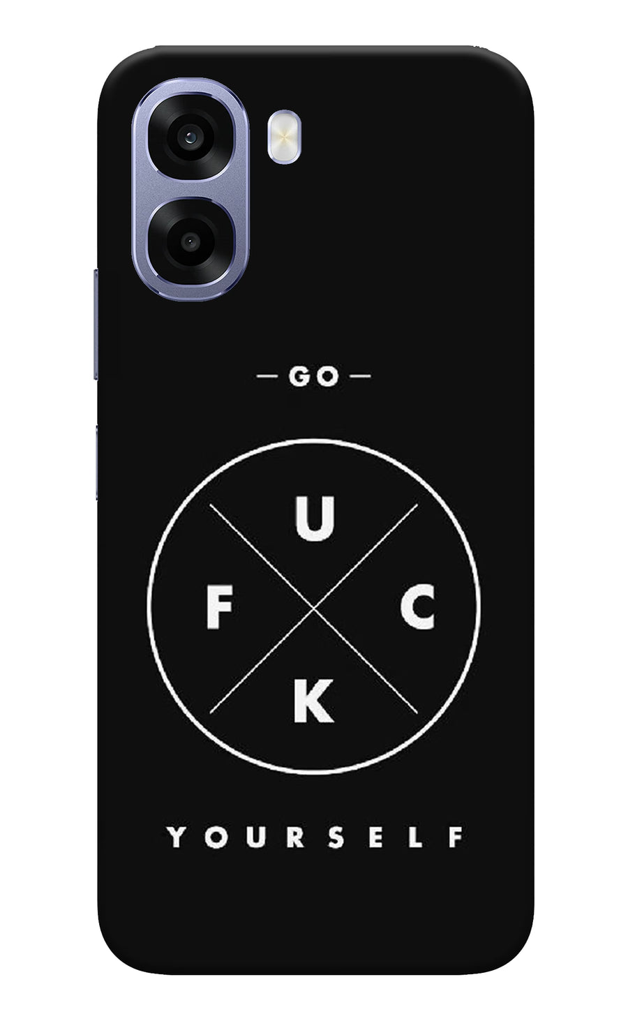 Go Fuck Yourself Oppo A6 5G Back Cover, Hard case