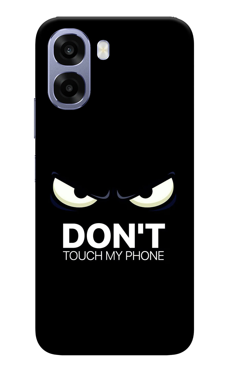 Don'T Touch My Phone Oppo A6 5G Back Cover, Hard case