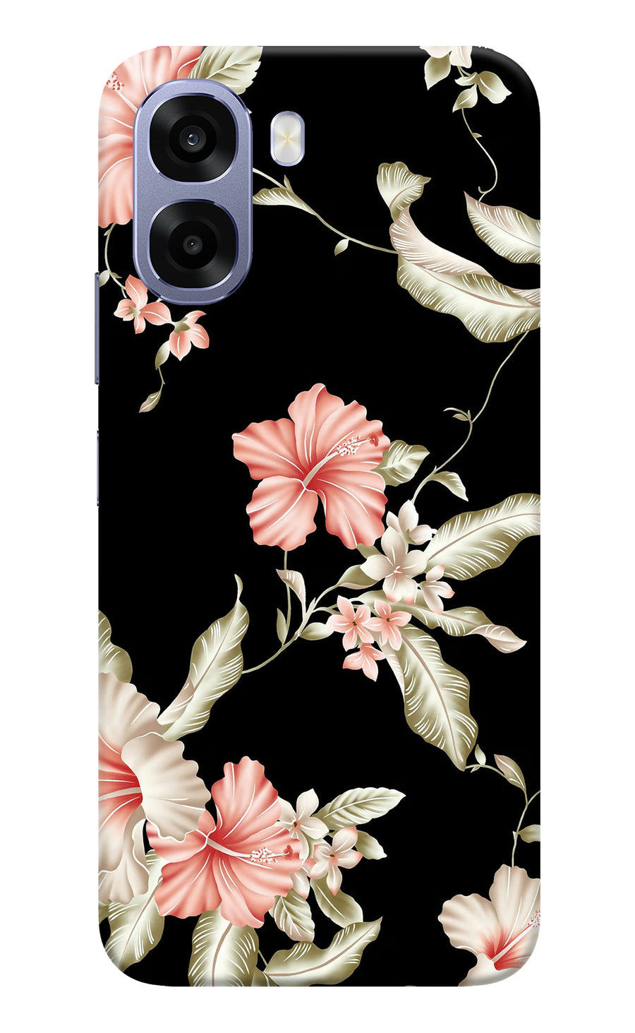 Flowers Oppo A6 5G Back Cover, Hard case