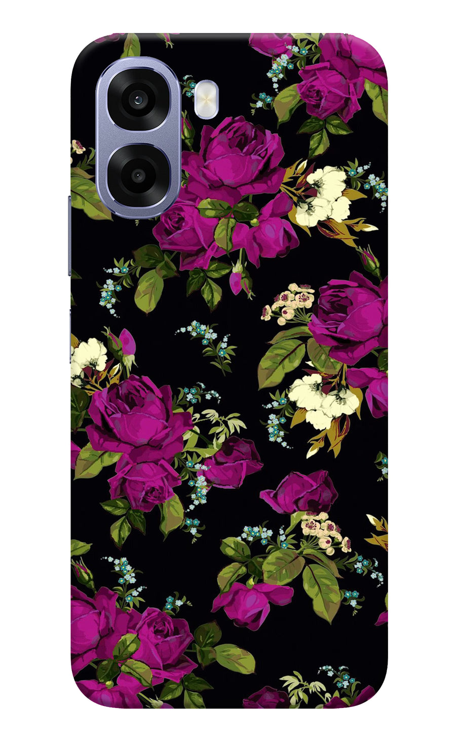 Flowers Oppo A6 5G Back Cover, Hard case