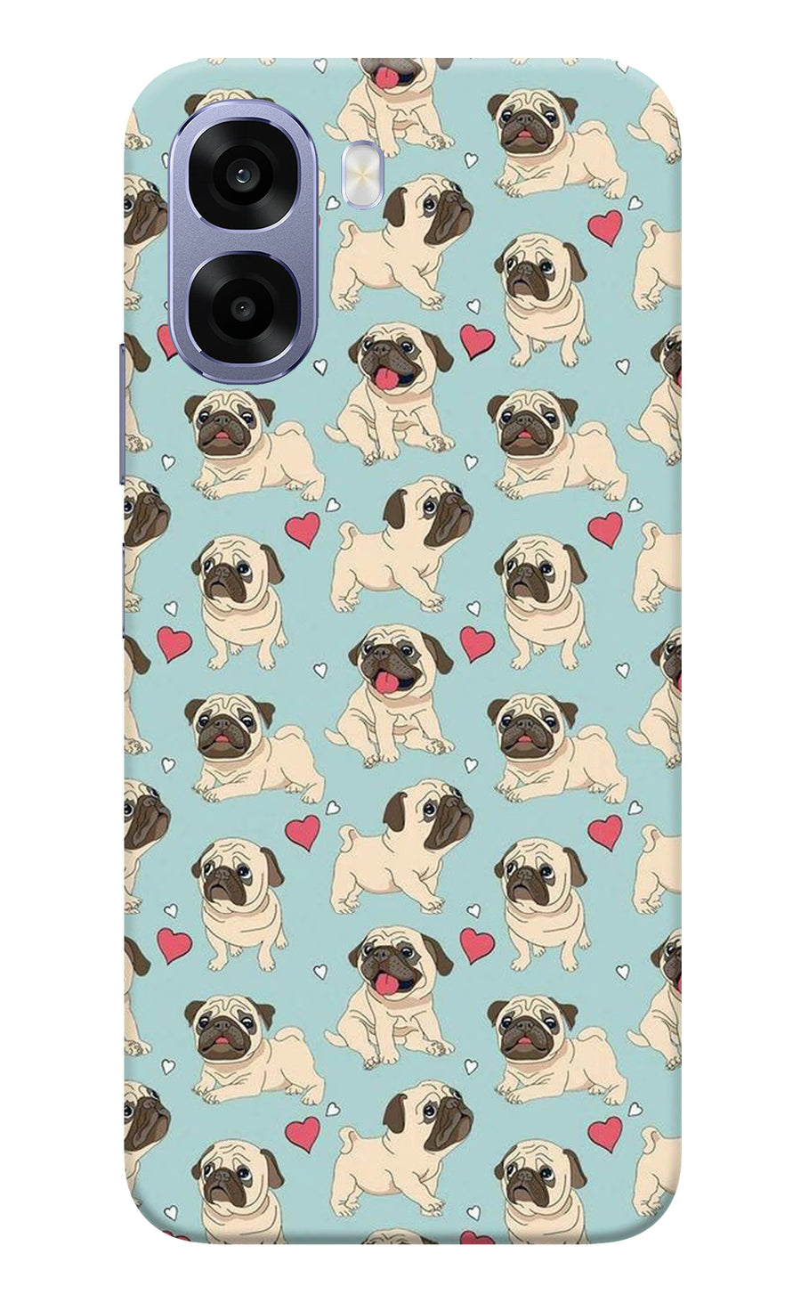 Pug Dog Oppo A6 5G Back Cover, Hard case