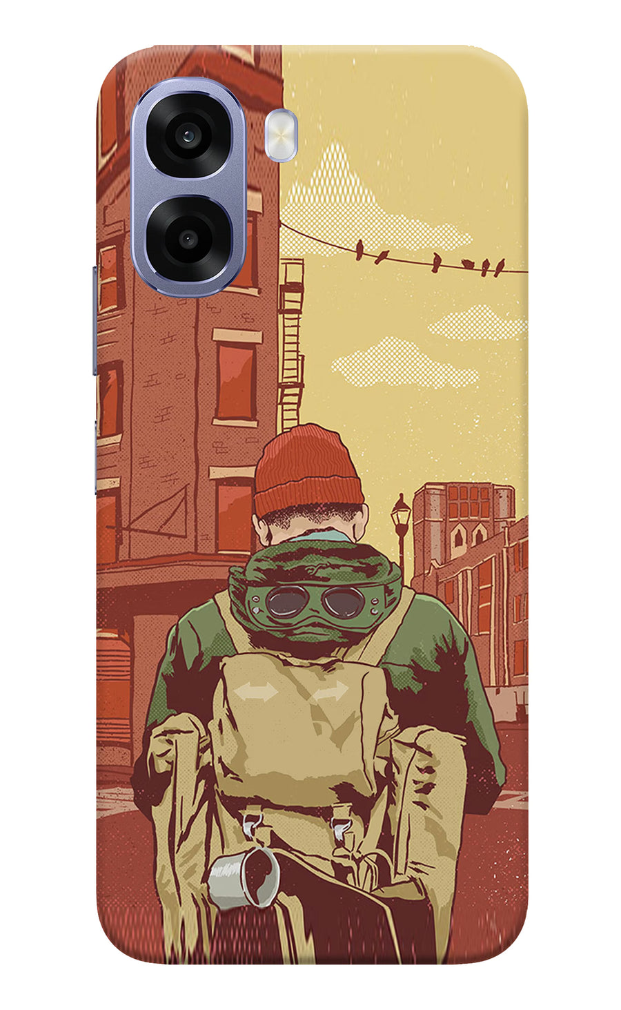 Adventurous Oppo A6 5G Back Cover, Hard case