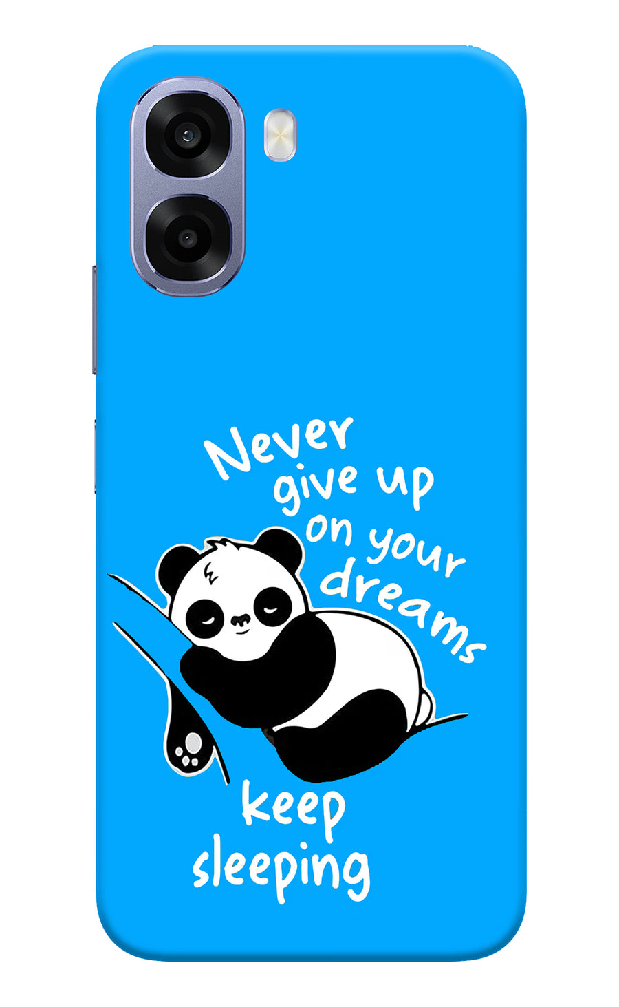 Keep Sleeping Oppo A6 5G Back Cover, Hard case