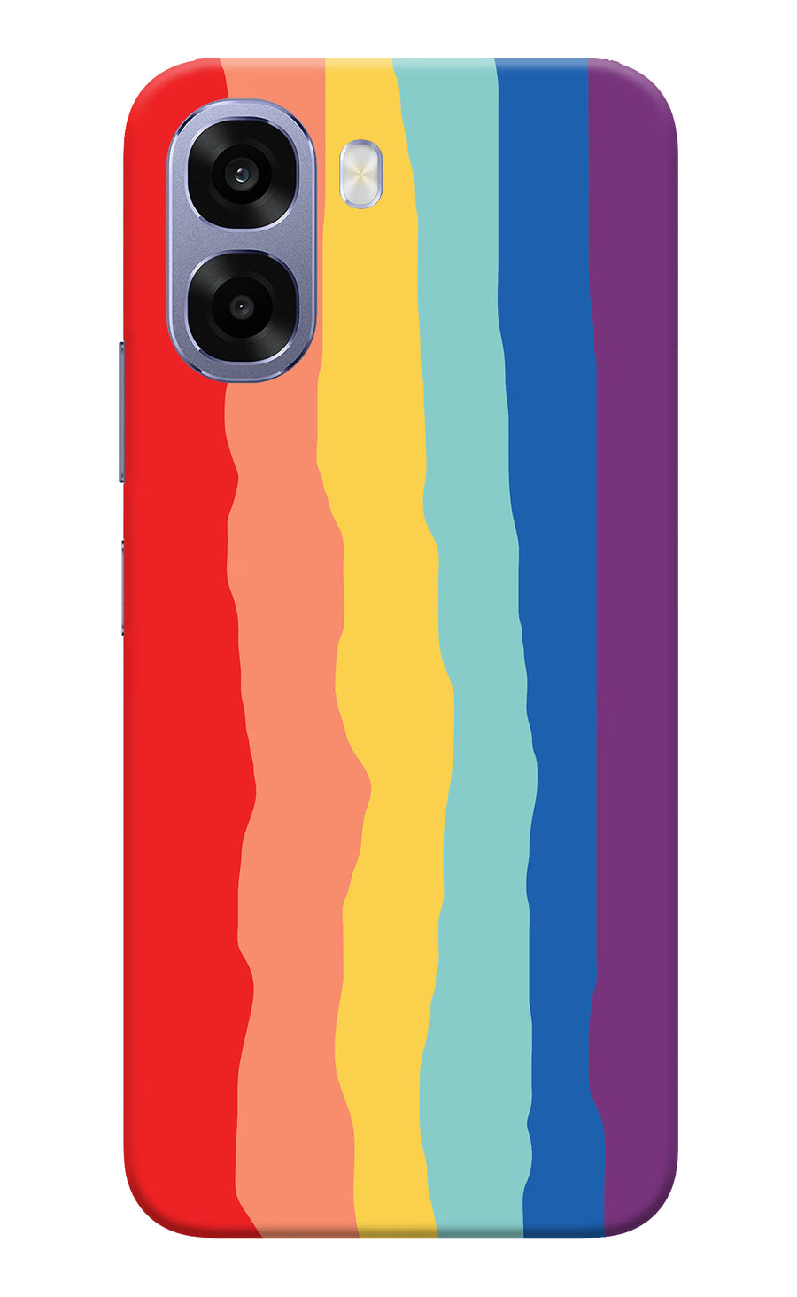 Rainbow Oppo A6 5G Back Cover, Hard case