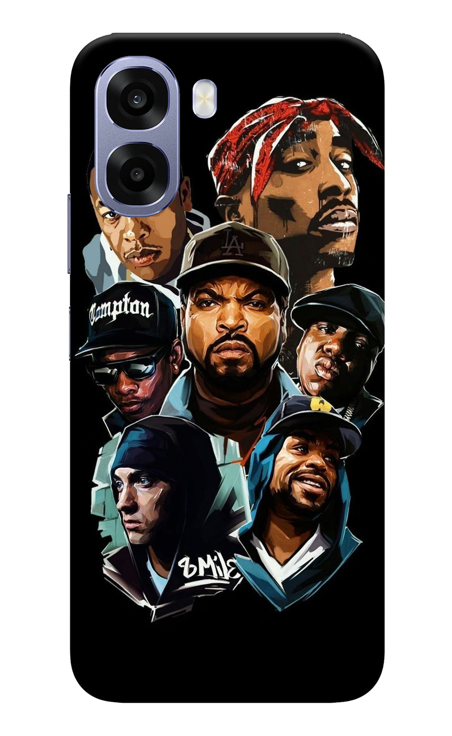 Rappers Oppo A6 5G Back Cover, Hard case