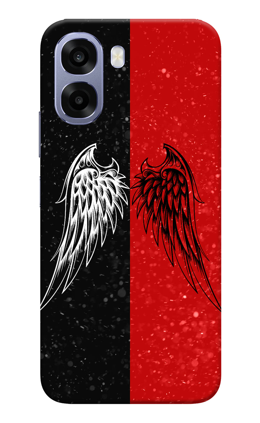 Wings Oppo A6 5G Back Cover, Hard case