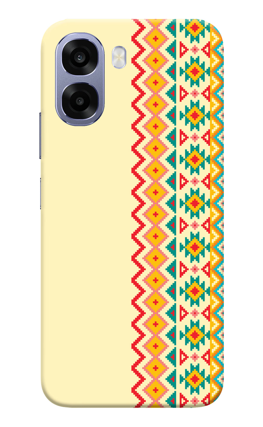 Ethnic Seamless Oppo A6 5G Back Cover, Hard case