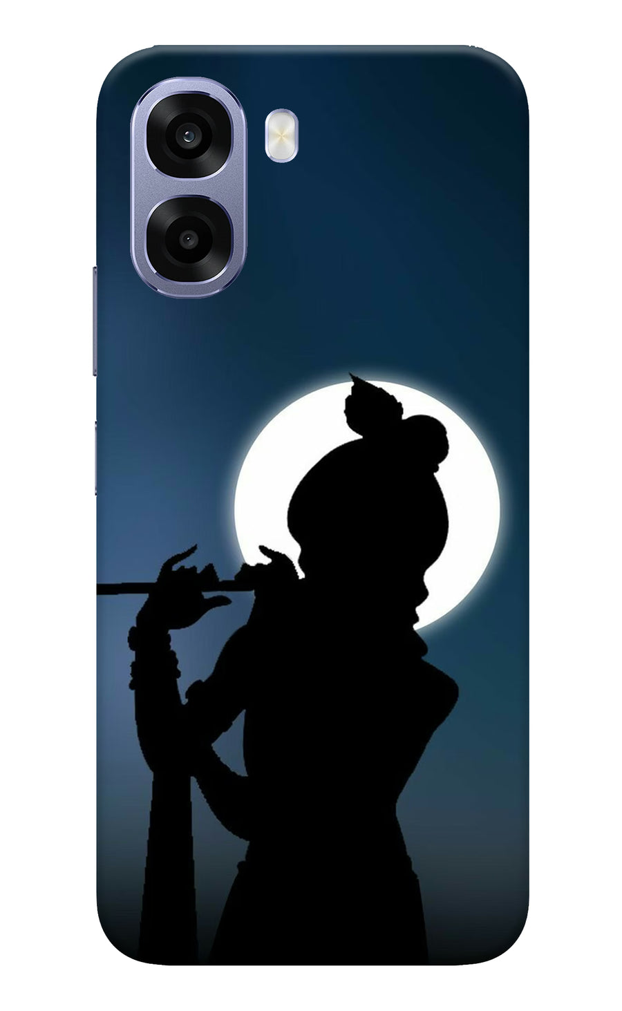 Shri Krishna Silhouette Oppo A6 5G Back Cover, Hard case
