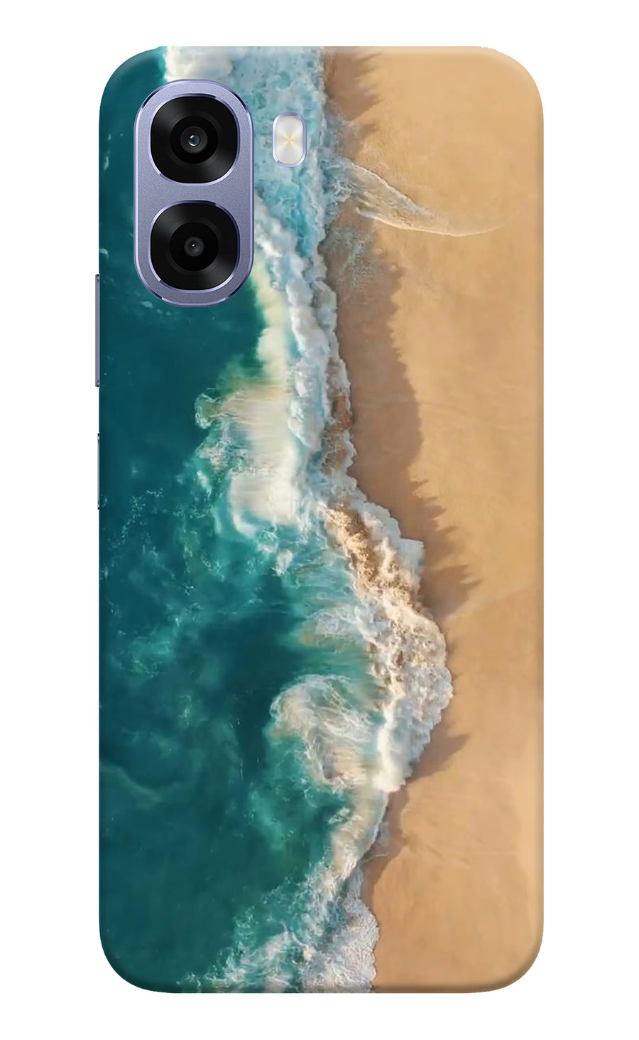 Ocean Beach Oppo A6 5G Back Cover, Hard case