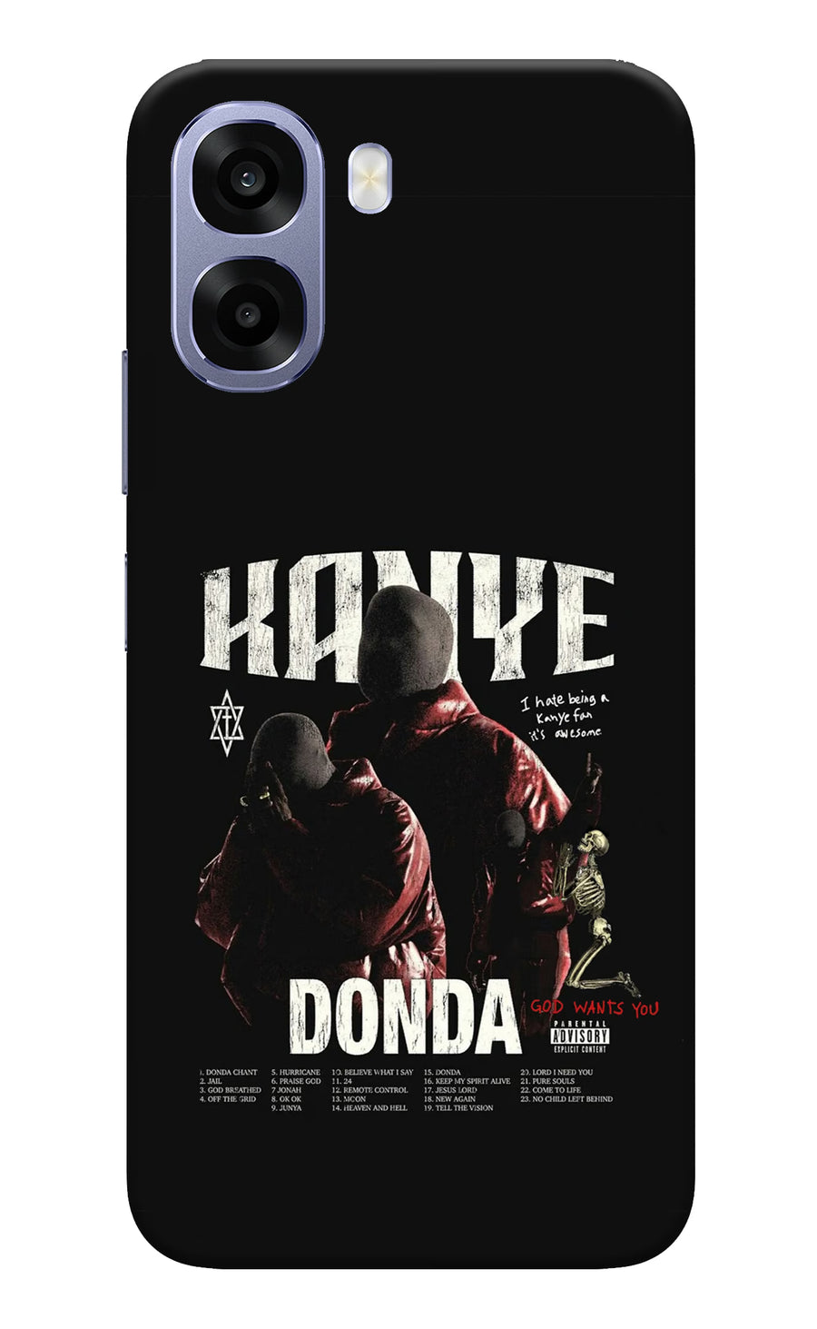 Donda Kanye West Oppo A6 5G Back Cover, Hard case