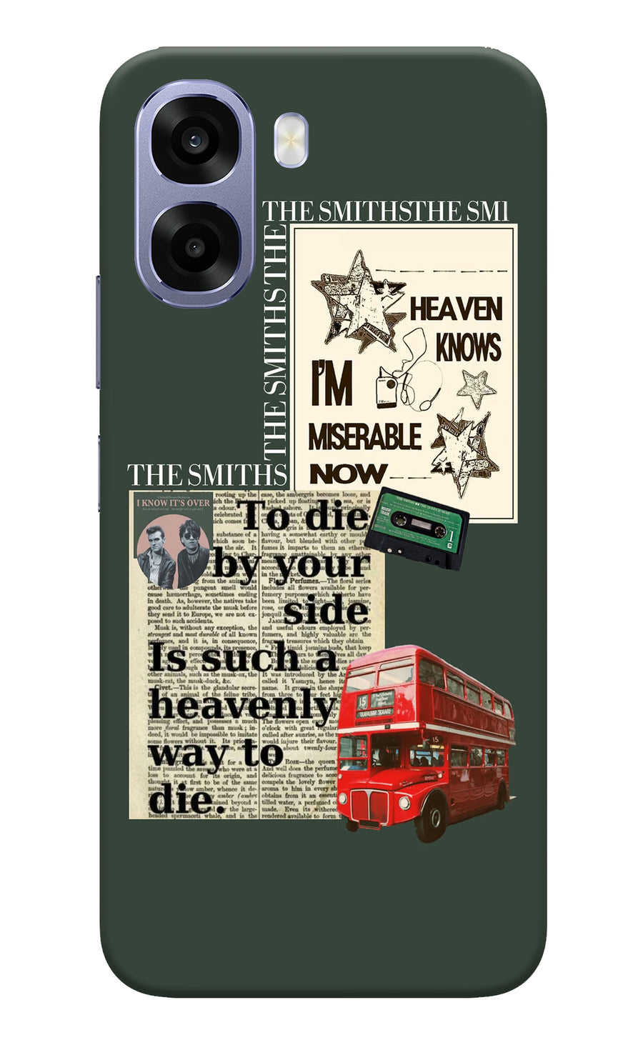 The Smiths Oppo A6 5G Back Cover, Hard case