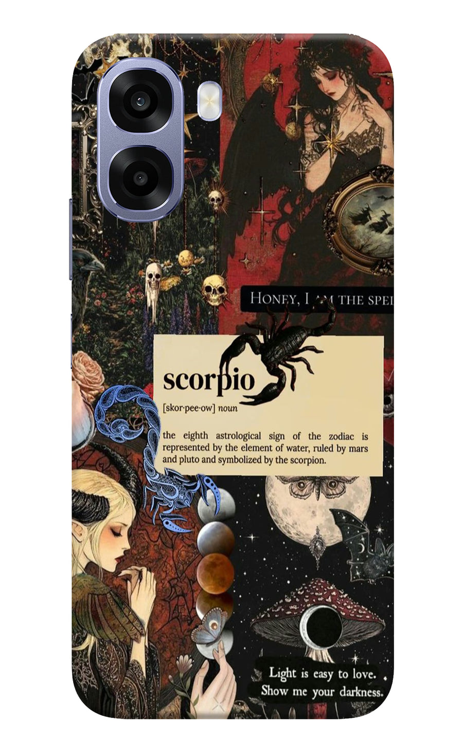 Scorpio Zodiac Oppo A6 5G Back Cover, Hard case