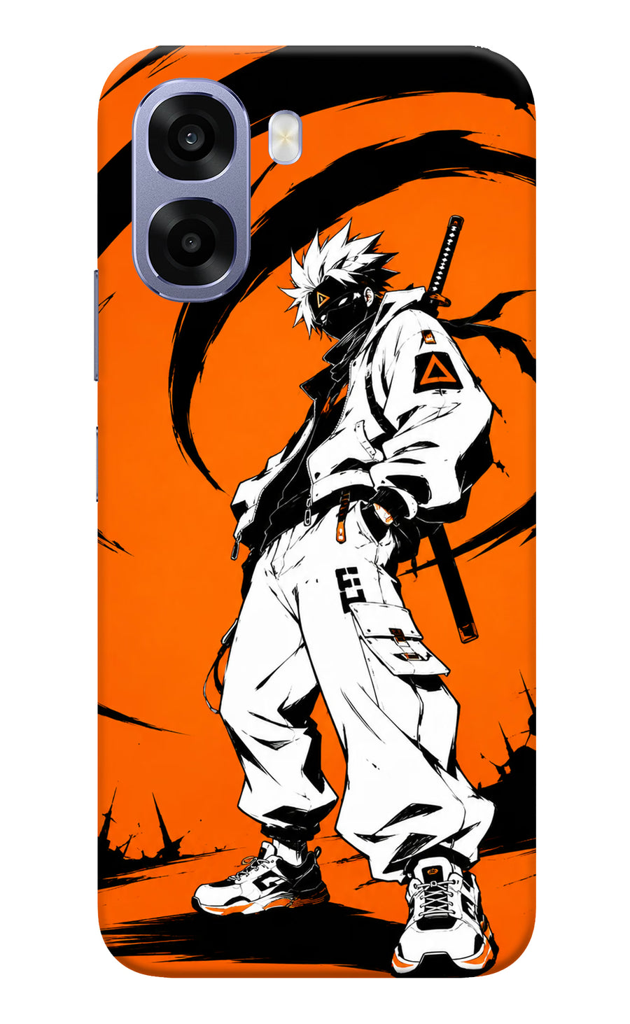 Street Samurai Oppo A6 5G Back Cover, Hard case
