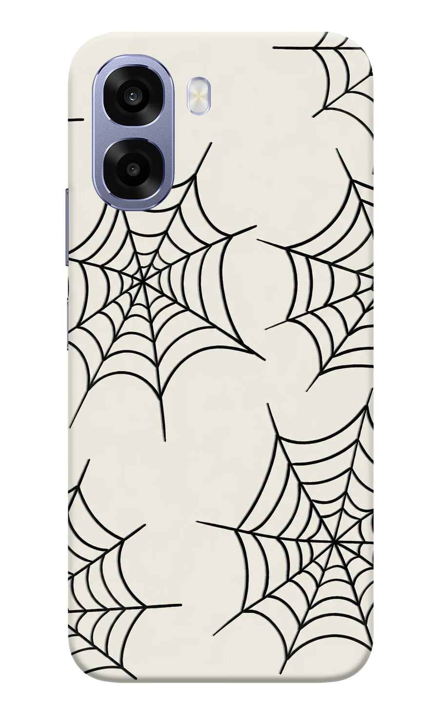 Spider Web Oppo A6 5G Back Cover, Hard case