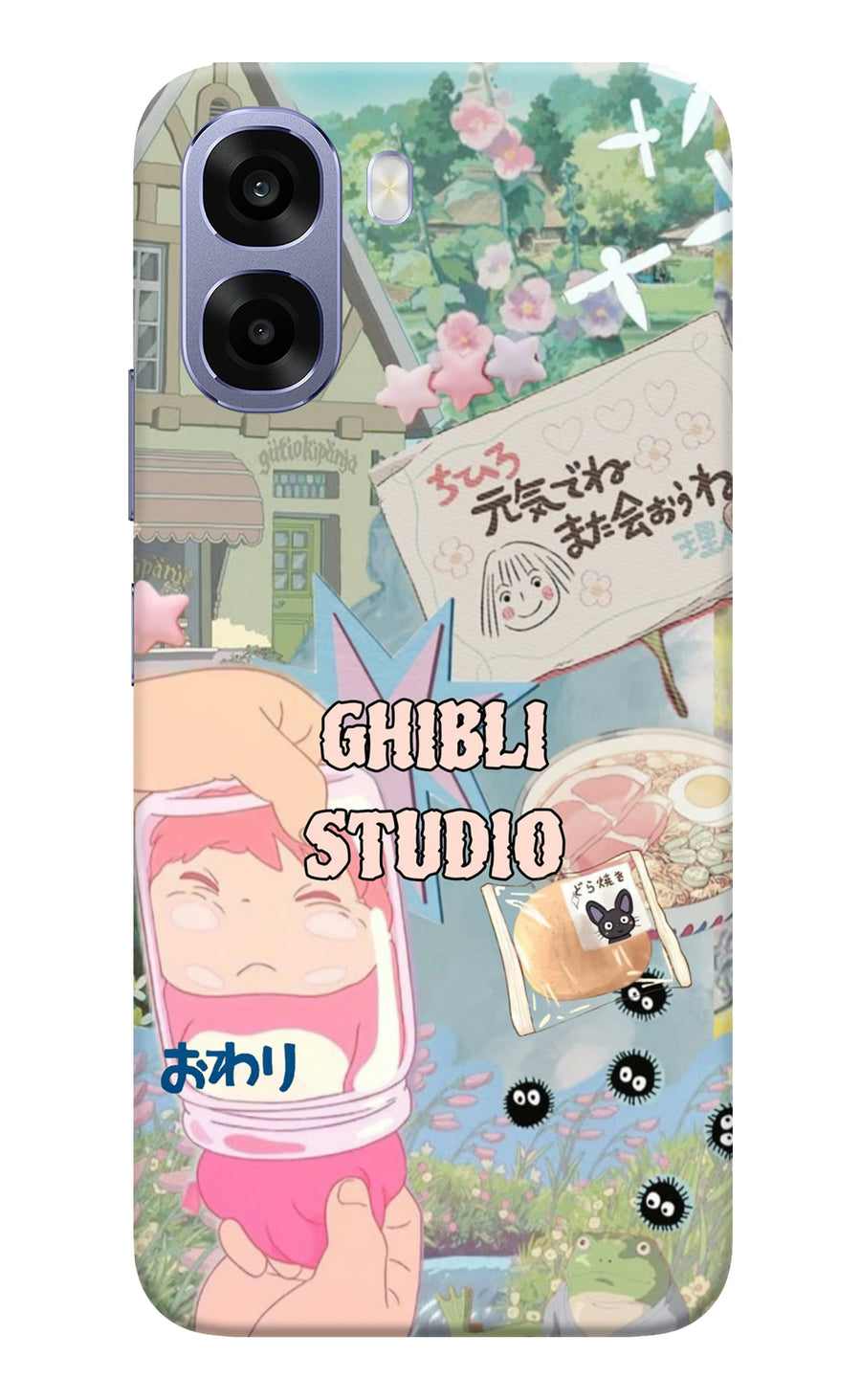 Studio Ghibli Oppo A6 5G Back Cover, Hard case