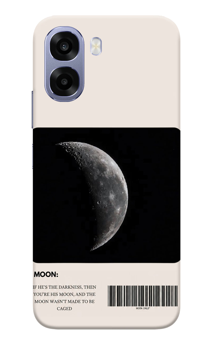 Moon Phase Oppo A6 5G Back Cover, Hard case