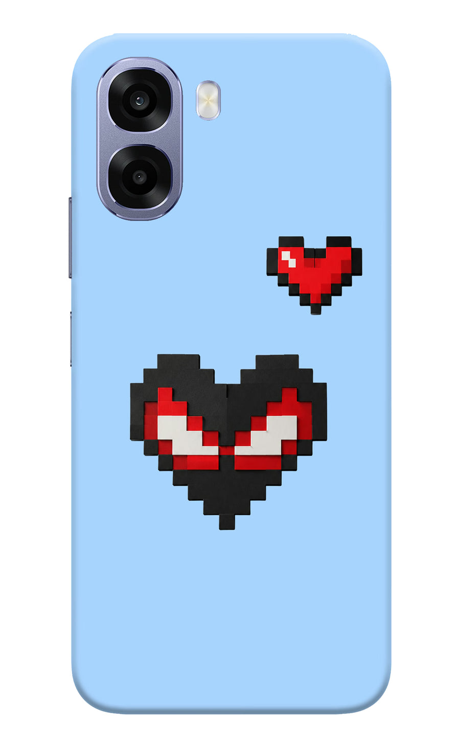 Peter Heart Oppo A6 5G Back Cover, Hard case