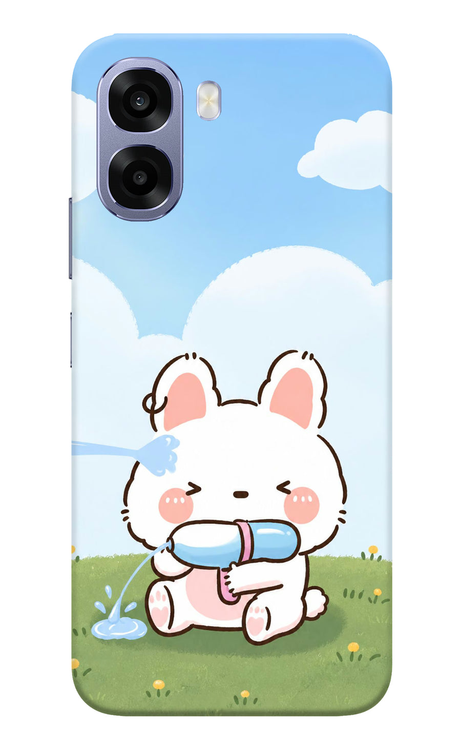 Bunny Treat Oppo A6 5G Back Cover, Hard case