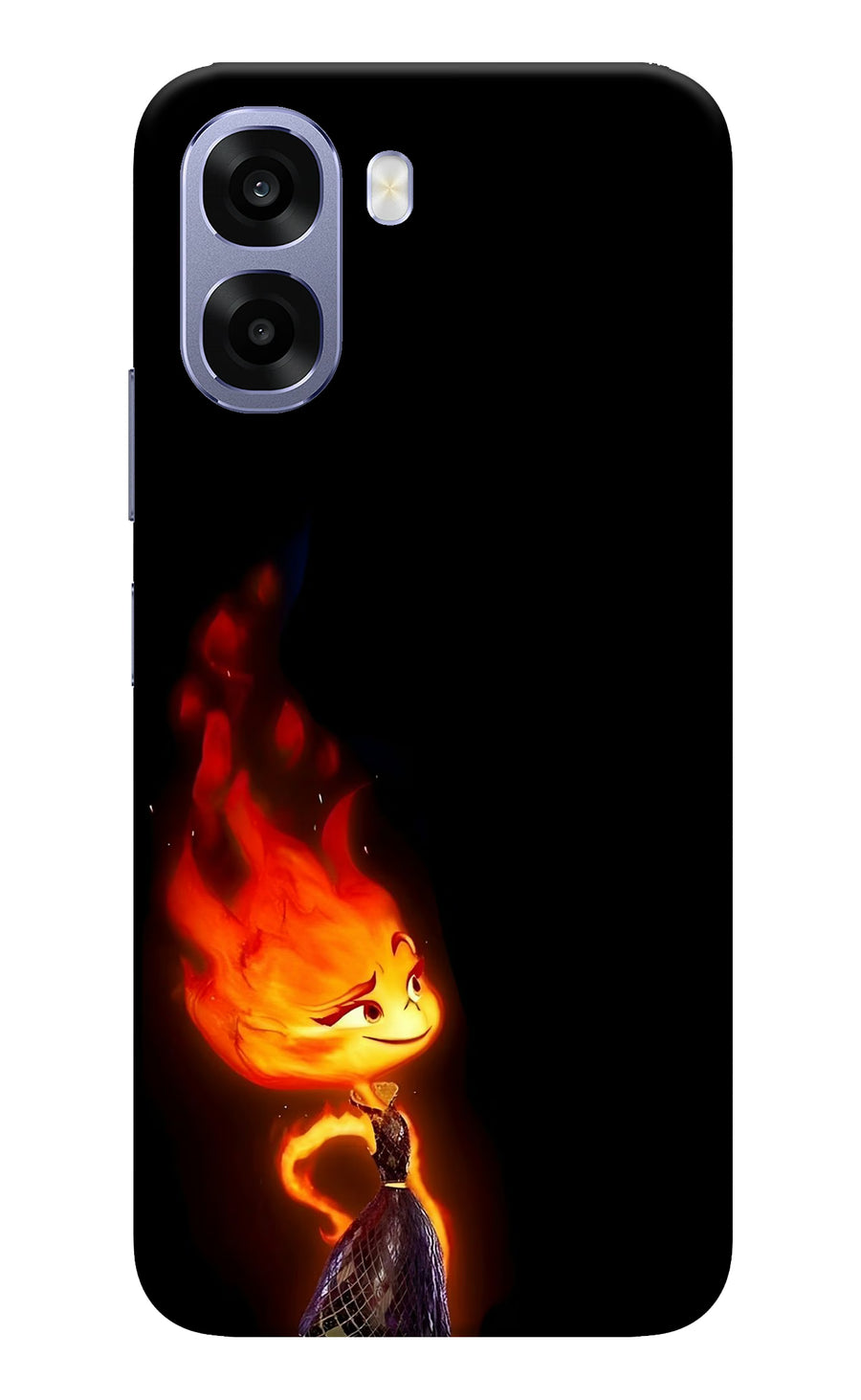 Ember Flame Oppo A6 5G Back Cover, Hard case