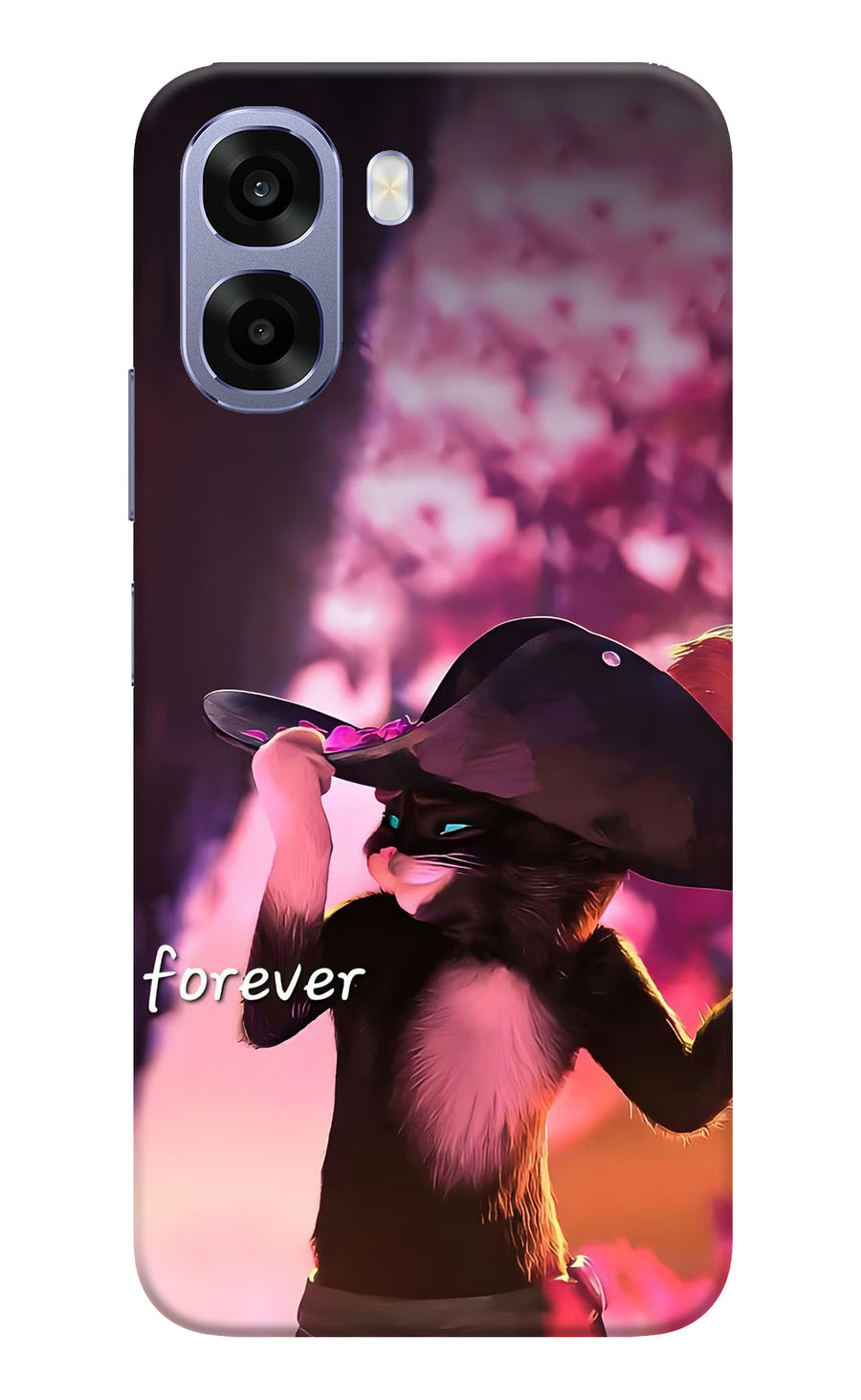 Forever Cat Oppo A6 5G Back Cover, Hard case