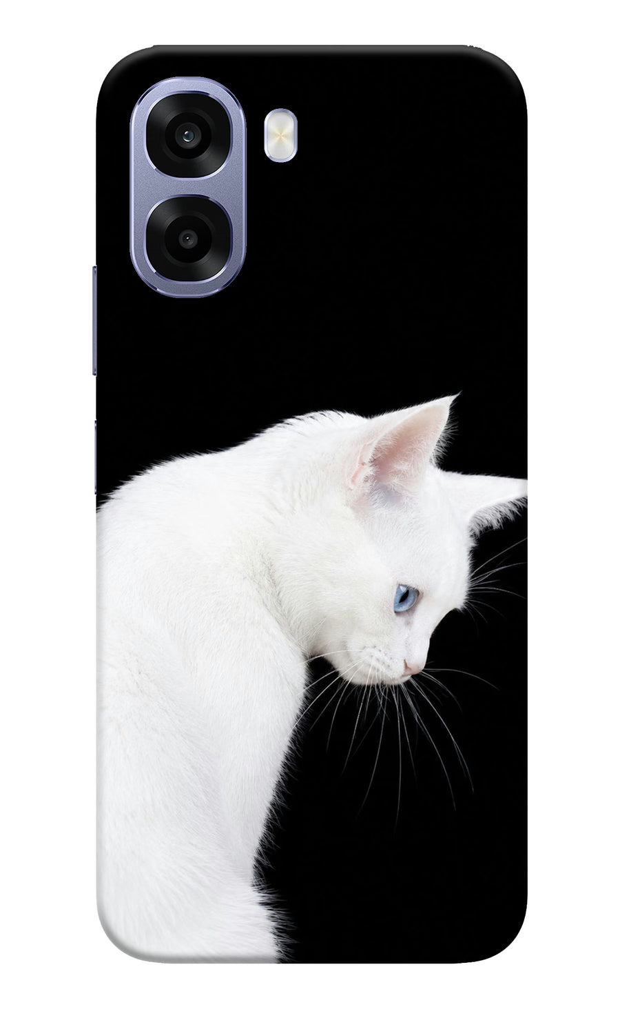 Snow Gaze Oppo A6 5G Back Cover, Hard case