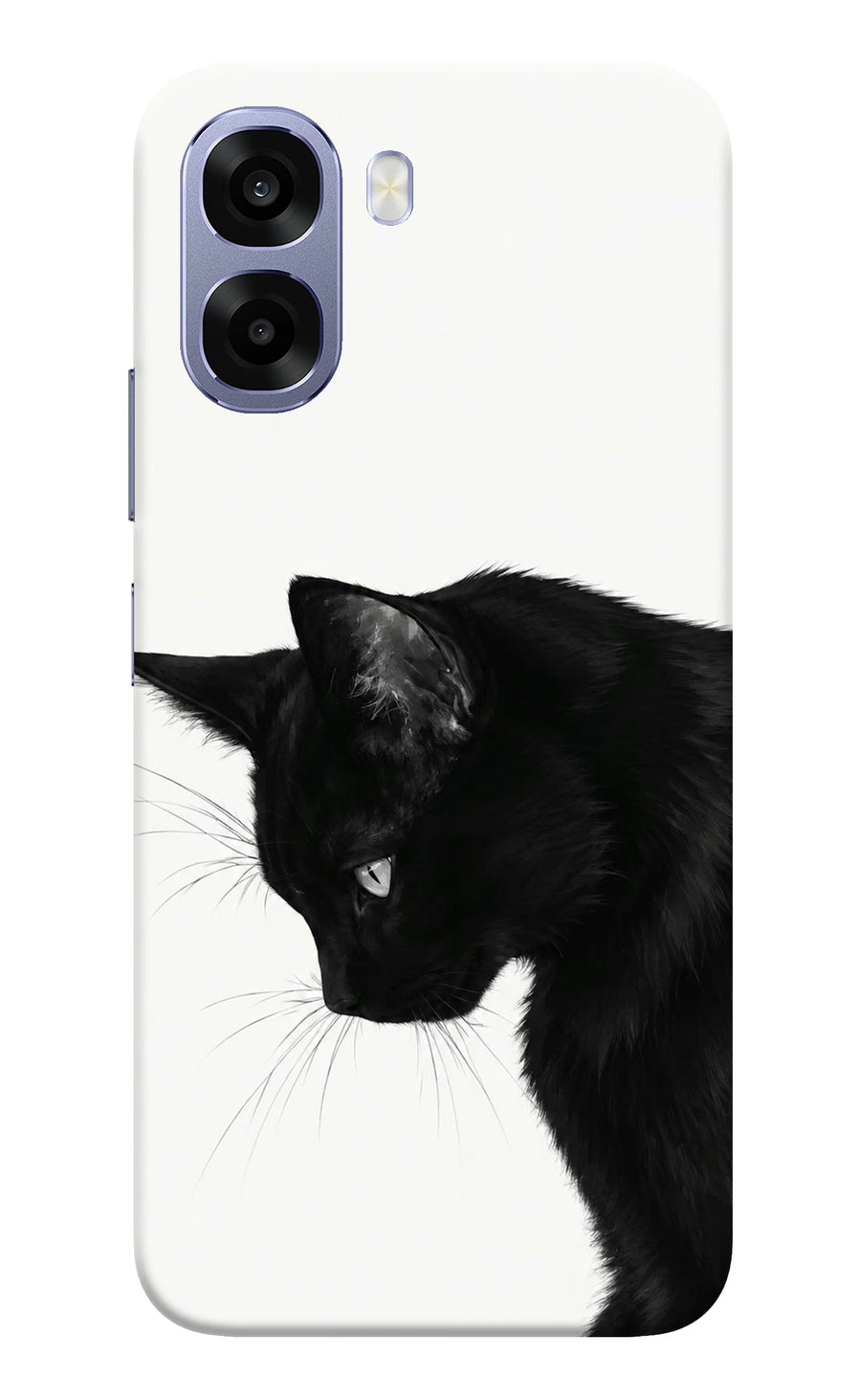 Shadow Gaze Oppo A6 5G Back Cover, Hard case