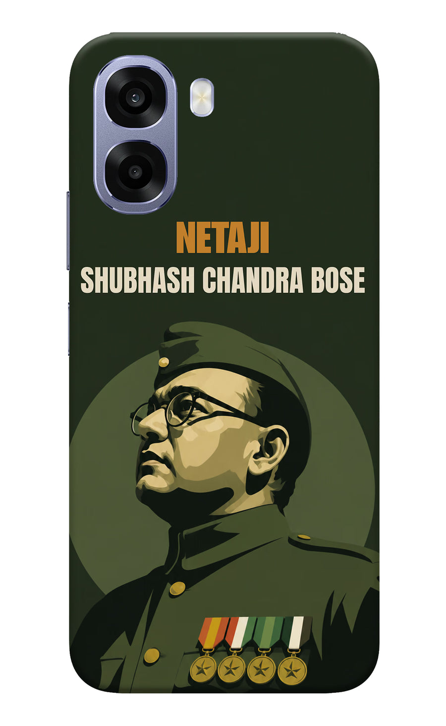 Netaji Legacy Oppo A6 5G Back Cover, Hard case